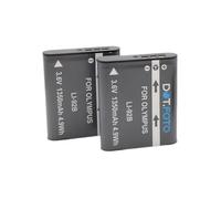 2 x Dot.Foto LI-92B Premium 3.6v / 1350mAh Batterie Rechargeable pour Olympus Tough TG-6, TG-5, TG-4, TG-3, TG-2, TG1 / XZ-2 / DS-2600, DS-9000, DS-9500 / for Om System TG-7