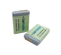 2 x Dot.Foto NB-13L Premium 3.6v / 1250mAh Batterie Rechargeable pour Canon PowerShot G7X, G7X Mark II, G7 X Mark III,SX720 HS, SX730 HS, SX740 HS, SX620 HS, G1X Mark III,G9X, G9X Mark II