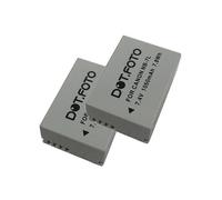 2 x Dot.Foto NB-7L Premium 7.4v / 1050mAh Batterie Rechargeable pour Canon PowerShot G10, G11, G12, SX30 is