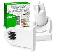 2 x Douille pour Charniere Porte Frigo Congelateur Encastrable | 00169301 169301 pour Bosch pour Siemens 5384490 pour Miele - Garantie de 5 Ans - ONIX TECH