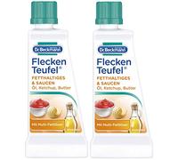 2 x Dr Beckmann tache gras diable & saucen 50 ml - avec triple dégraissant