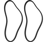 2 x Drive Belt HTD800-8M-12 Compatible with Stiga Park 95 Combi Deck 9585-0164-01 Rubber Black Closed Buckle