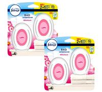 3 X Duo Pack Febreze Désodorisants Blütenhauch Bain Et Wc Parfum Dosateur de