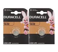 2 x Duracell 1632 (2 ampoules de 1 batterie) 2 piles (CR1632)