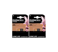 2 x Duracell 28L A544 2CR11108 avec lithium (2 ampoules de 1 batterie) 2 piles