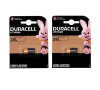 2 X Duracell 28L Long Life 6V Lithium
