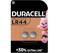 2 x Duracell LR44 (1 blister de 2 batteries) 2 piles (A76/V13GA/76A)