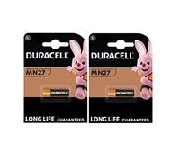 2 x Duracell MN27 27A A27 8LR732 (2 ampoules de 1 batterie) 2 piles