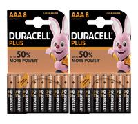 3 X Duracell Plus Puissance AAA LR03/MN2400 8er-Pack