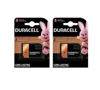 2 X Duracell Sécurité 4LR61 / J / 7K67 / 539 / KJ Pile Alkaline Blister