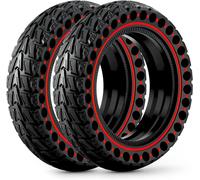 2 X Electric Scooter Tyre 50/75-6.1, Full Tire 8 1/2 X2, 8.5 Inch Electric Scooter Wheel For Xiaomi Scooter 3/3 Lite/Pro 2/M365