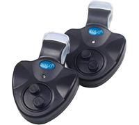 2 X Electronic Bite Alarms With Led Indicator For Different Types Of Fishing Rod