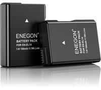 2 x EN-EL14 Rechargeable Li-ion Battery for Nikon en-el14/el14a D5600 D5100 D5200 D5300 D5500 D3100 D3200 D3300 D3400 D3500 Coolpix P7000 P7000 710000 P720 0 P7700 P7800
