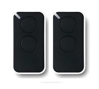 2 x Era-Inti Télécommande Motorisation Portail Porte de Garage 433,92MHz 2 Touches Garantie de 3 Ans