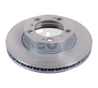 2 x FEBI BILSTEIN 104856 Disque de frein pour PORSCHE