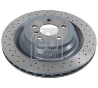 2 x FEBI BILSTEIN 106606 Disque de frein pour MERCEDES-BENZ