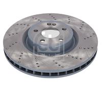 2 x FEBI BILSTEIN 107510 Disque de frein pour MERCEDES-BENZ