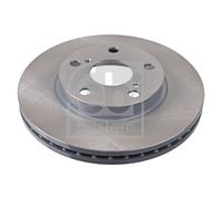 2 x FEBI BILSTEIN 108453 Disque de frein pour TOYOTA