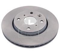 2 x FEBI BILSTEIN 30636 Disque de frein pour CITROËN,PEUGEOT,TOYOTA