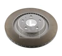 2 x FEBI BILSTEIN 36454 Disque de frein pour AUDI,AUDI (FAW),PORSCHE,VW (SVW)