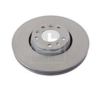 2 x FEBI BILSTEIN 36621 Disque de frein pour CITROËN,FIAT,PEUGEOT,TOYOTA