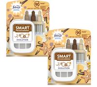 2 X Febreze 3 Volution Prises de Parfum & Nachfüllflacon Édition Limitée Vanille