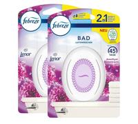 2 x Febreze Désodorisant d’air Amethys, Bad & WC, Diffuseur parfum 7,5 ml