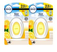 Febreze Lenor Désodorisant pour salle de bain Parfum citron pour éliminer et prévenir en continu les odeurs