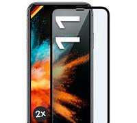2 x film blindé pour Apple iPhone 11 verre trempé véritable couverture...