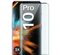 2 x film blindé pour écran OnePlus 10 Pro verre véritable Full Screen Cover...