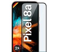 2 x film blindé pour Google Pixel 8a verre trempé véritable couverture...