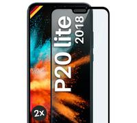 2 x film blindé pour Huawei P20 Lite verre trempé véritable couverture...