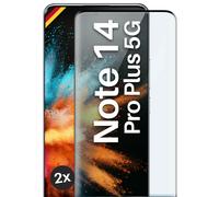2 x film blindé pour Redmi Note 14 Pro Plus 5G verre Full Screen Cover...