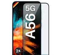 2 x film blindé pour Samsung Galaxy A56 5G verre véritable Full Screen...