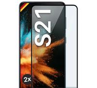 2 x film blindé pour Samsung Galaxy S21 verre véritable Full Screen Cover...