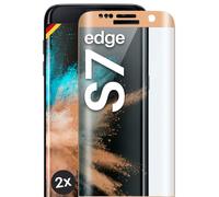 2 x film blindé pour Samsung Galaxy S7 Edge verre véritable Full Screen...