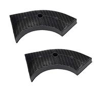 2 x Filtre à charbon actif pour Whirlpool Bauknecht 481281718533 484000008582 Wpro AMC859 hotte aspirante