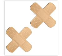 2 X Funny Stickers Medical Wound Patch Plaster Plaster Sheet Scar Car Truck Window Door Auto Motorcycle Helmet Bike Tuning B 107