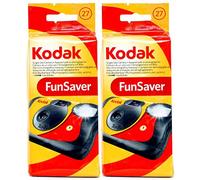 2 x Funsaver appareils photo jetables avec flash 800 ISO