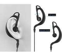 2 x G-Style Earbuds Headset Mic PTT for Midland Walkie Talkie G7 G7Pro G8 G9 G9Pro G12 GXT5 M24 M48 XT30 XT50 XT60 XT70 X-Talker Radio