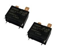 2 x G4A-1A-E-CN G4A-1A-E-CN-12VDC Relais PCB automobile à 4 broches pour SFK-112DM JQX-102F 891WP-1A-C