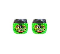 2 x gel capillaire vert Fonex Ultra Strong 500 ml gel capillaire humide sans ...