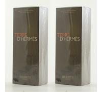 2 x gel douche cheveux et corps Hermès Terre d'Hermès 200 ml