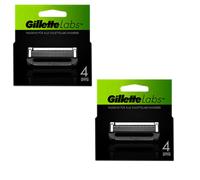 2 X Gillette Labs Lames De Système Pack De 4