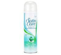 2 X GILLETTE POUR FEMMES SATIN SOIN RASAGE GEL POUR PEAU SENSIBLE AVEC DE L'ALOÉ VERA & VITAMINE E 200ML (EXPÉDITION INCLUSIVE)