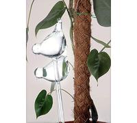 2 x Grand Aqua Oiseau en verre en forme de fleur d'arrosage vacances Piquet à eau