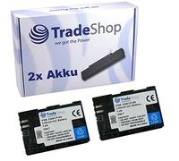 2 x Haute Performance Batterie Li-Ion pour Appareil photo Canon EOS 60Da 70D 7D Mark II, Canon Batterie Grip 5Ds 5Ds CD-R 6D BG de E6