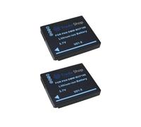 2 x Haute Performance Batterie Li-Ion pour Appareil photo Panasonic Lumix DMC-FT1 DMC-FP8 DMC-FS6 DMC-FS7 DMC-FS10 FS12 FS15 FS25 DMC-FS42 DMC-FS62 DMC-FX40 DMC-FX60 DMC-FX550 DMC-FS25 DMC-FP1 remplace DMW-BCF10/DMW-BCF10E DMW DE-A60B numérique de type de type S/FS25 FS42 10 BCF 10e cgas/106 C