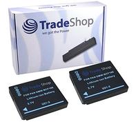 2 x Haute Performance Batterie Li-Ion pour Appareil photo Panasonic Lumix FT-6 FS-7 FS-10 1 FP-8 FS FS-25 12 FS-15 FS FS-62 FX 40 42 FS FX 60 FX 550 FS 25 FP 1 remplace DMW-BCF10/DMW-BCF10E DMW DE-A60B numérique de type S/106 C