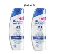 2 X head & shoulders Classique Propre 2 En 1 Shampoing & Revitalisant 450ml